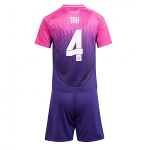 Fotbalové Dres Německo Jonathan Tah #4 Dětské Venkovní Oblečení ME 2024 Krátký Rukáv (+ trenýrky)